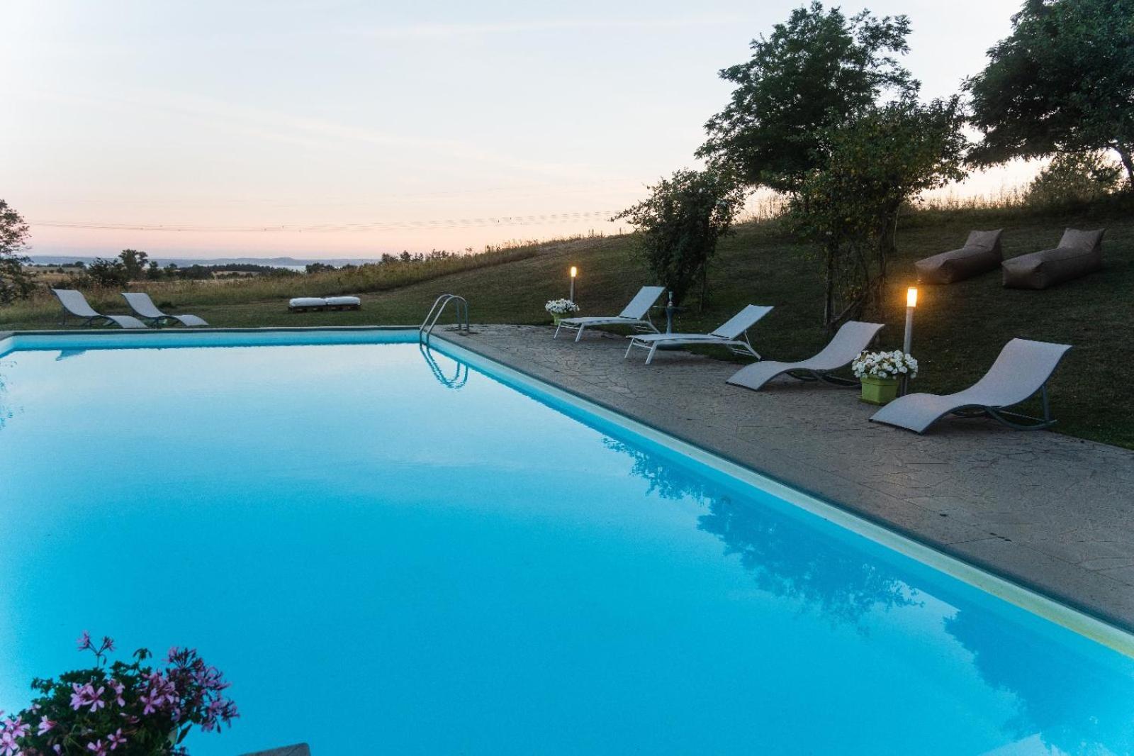 Collina Blu Bolsena Exterior foto