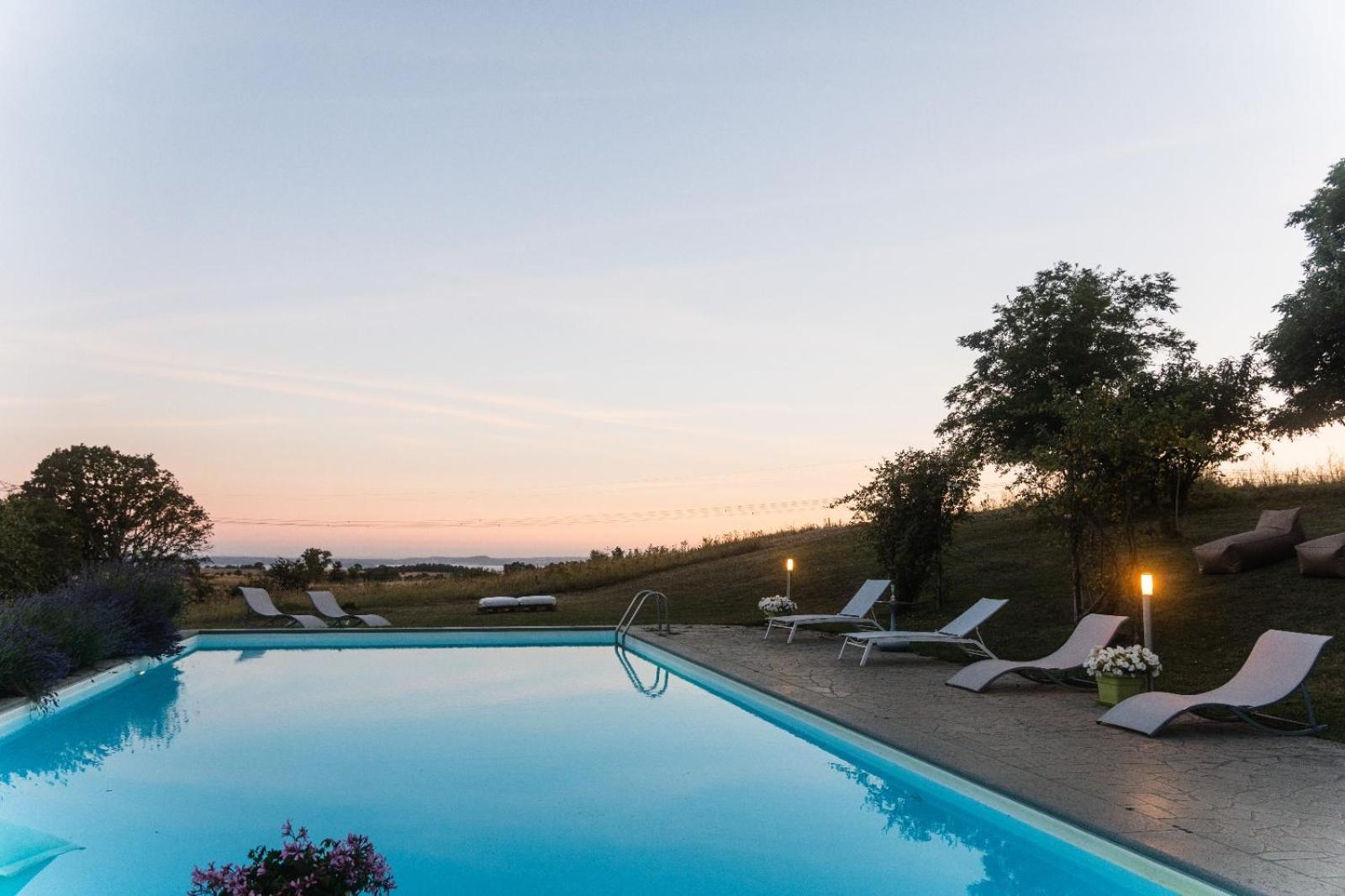Collina Blu Bolsena Exterior foto